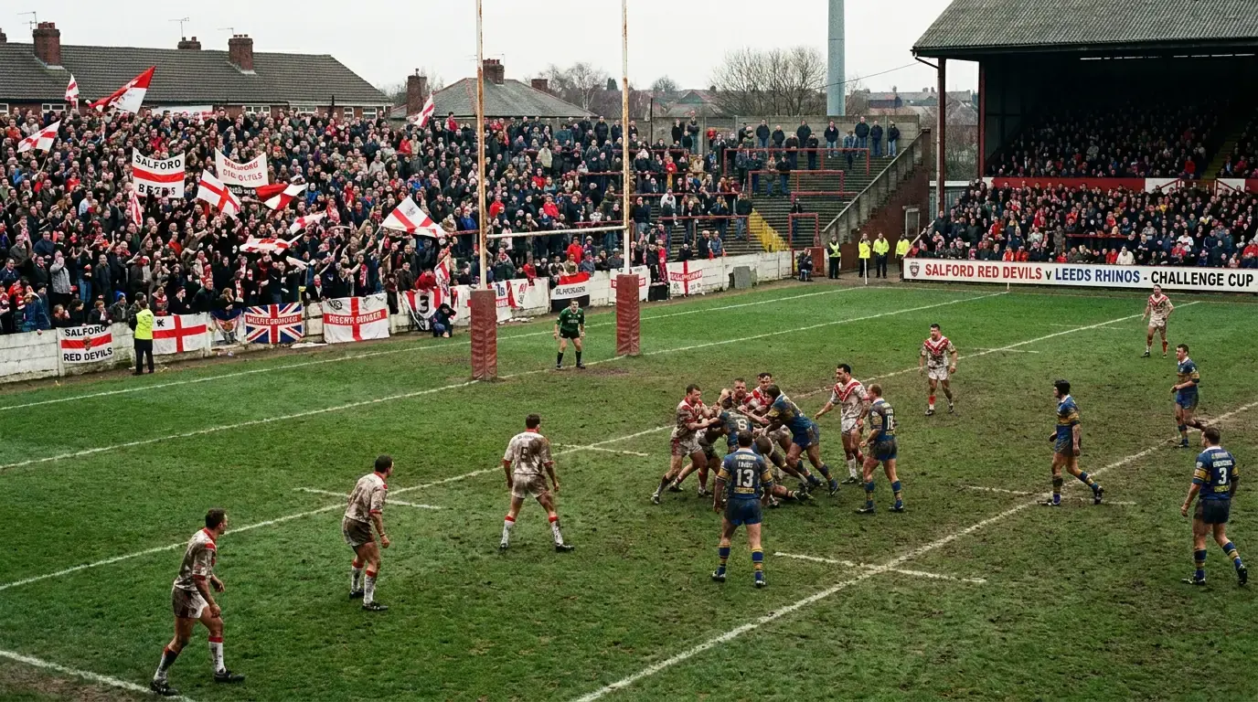 Lower-tier rugby league club hosting a giant-killing home cup tie